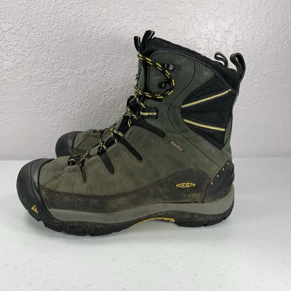 Keen Summit County Men’s 13 Dark Shadow Waterproof 450g Insulated Winter Boots
